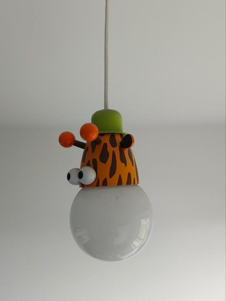 Leuke Dierenlampen Set: Aap en Giraffe voor de Kinderkamer!, Huis en Inrichting, Lampen | Hanglampen, Gebruikt, Ophalen