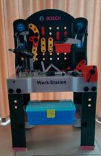 Werkbank Bosh kind met toebehoren en werkkoffer, Ophalen, Gebruikt