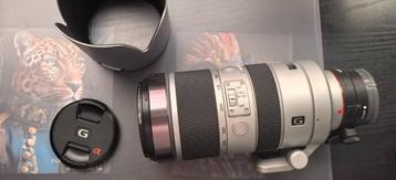 SONY „" G "” 70-400 SSM ZOOM” beschikbaar voor biedingen