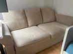 Slaapbank Ikea, Huis en Inrichting, Ophalen, Beige, Tweepersoons, 200 cm