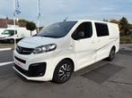 Opel Vivaro dubbele cabine*2.0DCI*AUTOMAAT*180PK*1e eigenaar, Auto's, Stof, Euro 6, Wit, Bedrijf
