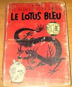 TINTIN : bd "Le Lotus Bleu" - EO B1, Boeken, Stripverhalen, Eén stripboek, Ophalen of Verzenden, Gelezen, HERGE