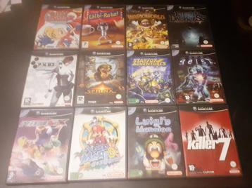 Collection 12 jeux pour Gamecube beschikbaar voor biedingen