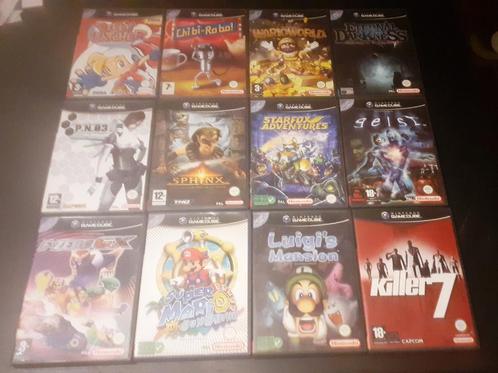 Collection 12 jeux pour Gamecube, Games en Spelcomputers, Games | Nintendo GameCube, Zo goed als nieuw, Avontuur en Actie, 3 spelers of meer