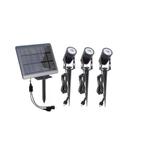 Solar tuinspots warm wit set van 3 stuks, Ophalen of Verzenden, Nieuw