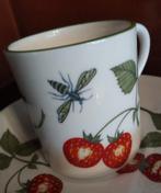 Crown Staffordshire Hampton koffiekopje schotel England, Enlèvement ou Envoi, Comme neuf, Porcelaine, Tasse et/ou soucoupe