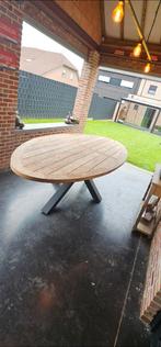 Landelijke ovale Tafel (Paco Meubel), Tuin en Terras, Tuintafels, Ophalen