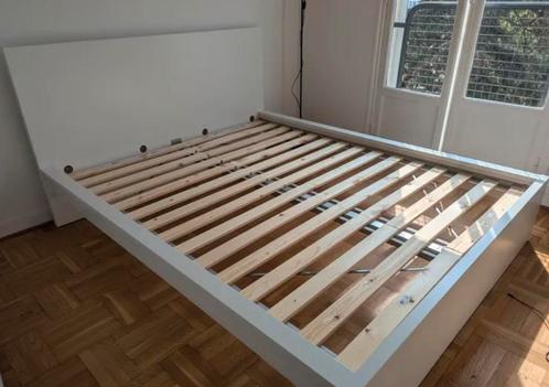 Lit IKEA avec matelas 160x200 et couette, Huis en Inrichting, Slaapkamer | Bedden, Zo goed als nieuw, Ophalen