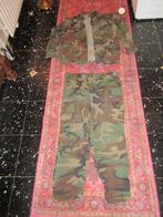 Carnaval: Legerpak met hoed.(maat L), Neuf, Andere, Taille 52/54 (L), Enlèvement