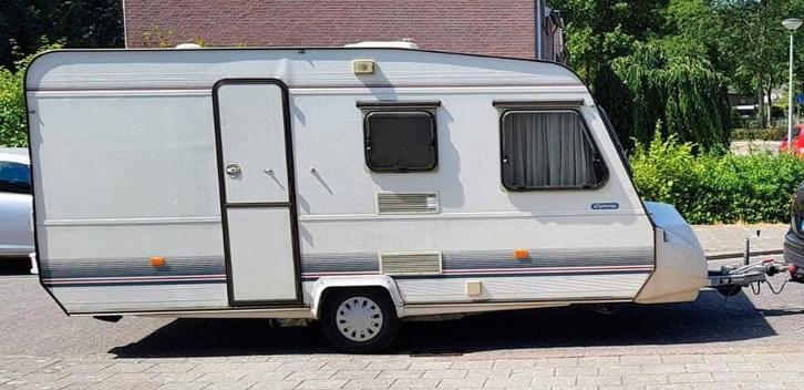 Adria Optima 460 TD | gekeurd | 5 pers | droog gestald, Caravanes & Camping, Caravanes, Particulier, jusqu'à 5, 750 - 1000 kg