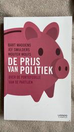Jef Smulders - De prijs van politiek, Gelezen, Hoger Onderwijs, Ophalen of Verzenden, Jef Smulders; Wouter Wolfs; Bart Maddens