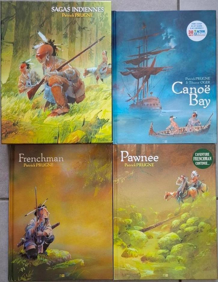 Sagas indiennes (coffret), Boeken, Stripverhalen, Zo goed als nieuw, Complete serie of reeks, Ophalen of Verzenden