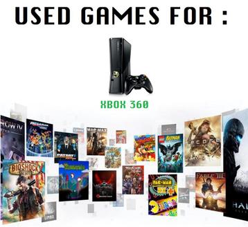 Gebruikte XBOX 360 spellen , Apart of in Lot beschikbaar voor biedingen
