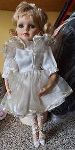 Poupée porcelaine danseuse à rénover 42cm, Collections, Enlèvement ou Envoi, Poupée