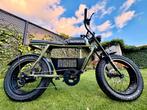 Super73 oldschool caferacer fatbike, Fietsen en Brommers, Ophalen
