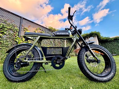 Super73 oldschool caferacer fatbike, Fietsen en Brommers, Fietsen | Cruisers en Lowriders, Ophalen