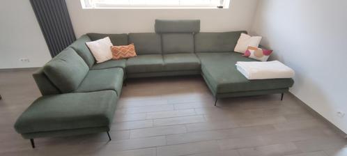 Gloednieuwe zetel, Huis en Inrichting, Zetels | Zetels, Nieuw, Vierpersoons of meer, 300 cm of meer, 150 cm of meer, Metaal, Stof