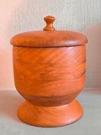 Retro houten pot, Antiek en Kunst, Ophalen of Verzenden