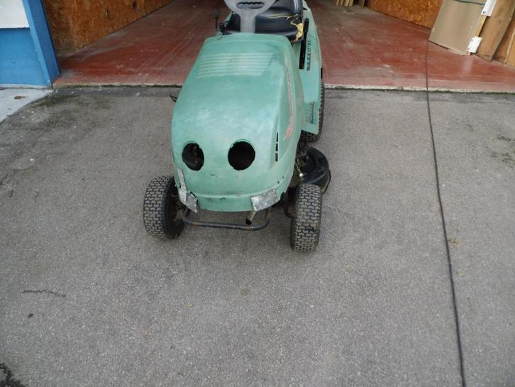 zeer goede CASTEL GARDEN 12,5 pk grasmaaier tractor, Tuin en Terras, Zitmaaiers, Gebruikt, 90 tot 120 cm, Elektrische starter