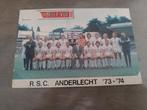 Carte équipe RSC Anderlecht / team card RSCA, Sport en Fitness, Voetbal