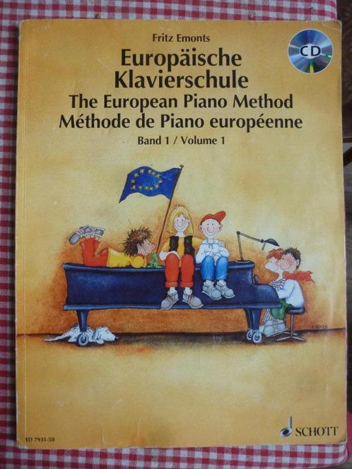 The European Piano Method, Fritz Emonts volume 1, Muziek en Instrumenten, Bladmuziek, Gebruikt, Les of Cursus, Piano, Ophalen of Verzenden