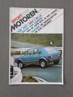 boek  sport motoren van 1974 ( introductie VW golf 1  ), Ophalen of Verzenden, Zo goed als nieuw, Sport motoren, Volkswagen