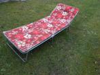 plooibed ligbed standbed vintage, Tuin en Terras, Ligbedden, Inklapbaar, Gebruikt, Metaal, Ophalen