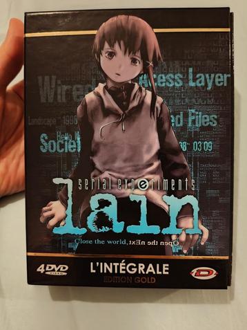 Coffret DVD édition gold - Serial Experiments Lain - complet beschikbaar voor biedingen