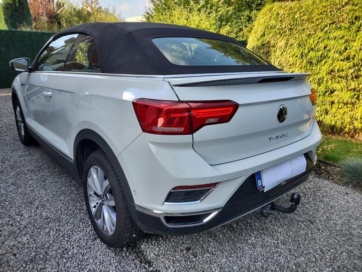 T-Roc Cabriolet 1.0 TSI STYLE PACK CHROME 12/2020 (2021), Auto's, Volkswagen, Particulier, T-Roc, 360° camera, ABS, Achteruitrijcamera