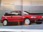 Honda Civic CRX 1.6i 16v 130PK Brochure, Boeken, Auto's | Folders en Tijdschriften, Honda, Ophalen of Verzenden