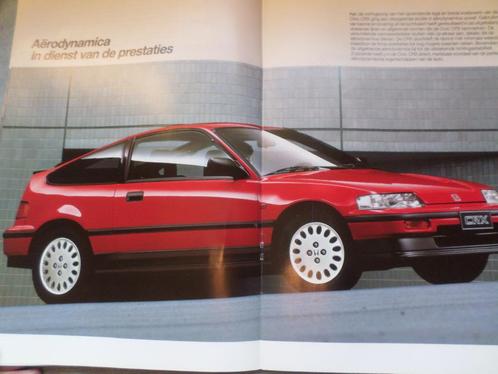 Honda Civic CRX 1.6i 16v 130PK Brochure, Boeken, Auto's | Folders en Tijdschriften, Honda, Ophalen of Verzenden