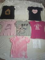 A vendre 7 t-shirts, 4 pulls et 4 shorts fille 158/164, Ophalen, Zo goed als nieuw, Meisje, Setje