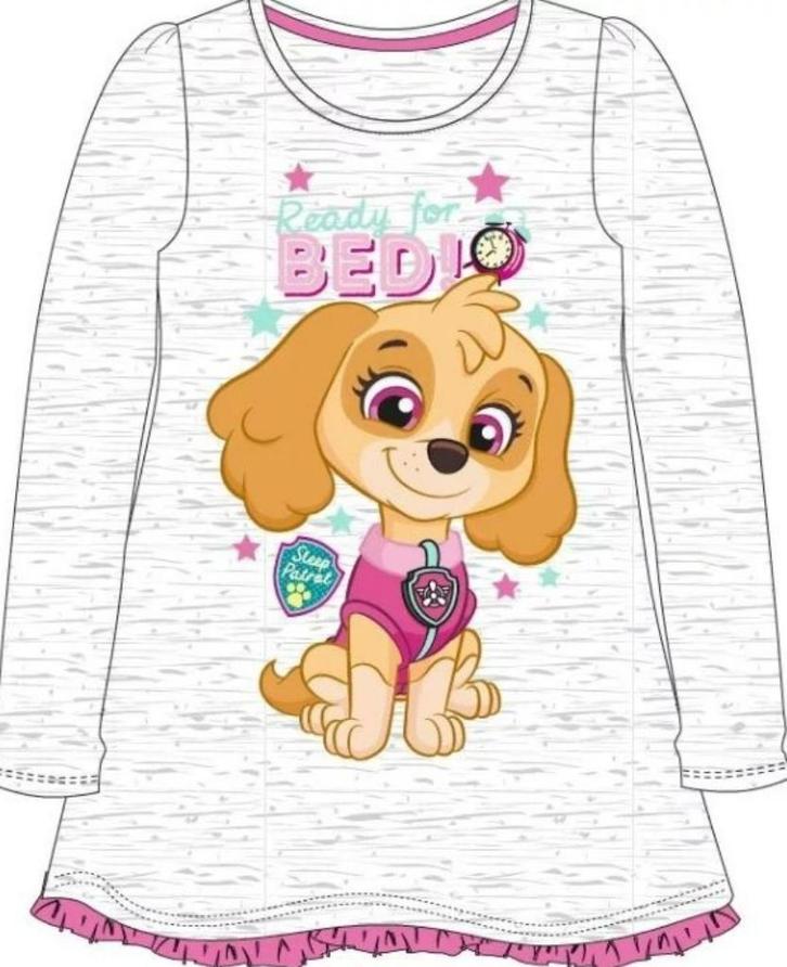 Paw Patrol Nachthemd met lange mouwen - Maat 104 - Katoen, Kinderen en Baby's, Kinderkleding | Maat 104, Nieuw, Meisje, Nacht- of Onderkleding