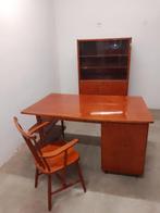 Belgische MidCentury Modern bureauset Imexcotra jaren ‘60, Ophalen of Verzenden, Gebruikt, Bureau