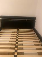 2 Tweepersoonsbedden 160 cm x 200cm en 140cm x 200, Comme neuf, Enlèvement, 200 cm, Bois