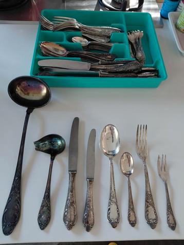 Verzilverd vintage bestek Solingen, silber 100 beschikbaar voor biedingen