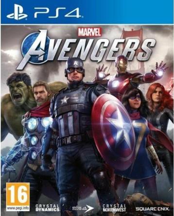 ZGAN PS4 game, MARVEL AVENGERS, geen krasje  beschikbaar voor biedingen