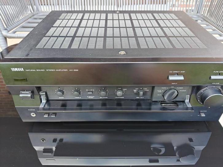 Zware Yamaha versterker 2x 125 W RMS, als nieuw, Audio, Tv en Foto, Stereoketens, Zo goed als nieuw, Speakers, Losse componenten