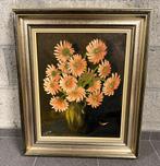 Schilderij met bloemen in vaas, Antiek en Kunst, Kunst | Schilderijen | Klassiek, Ophalen