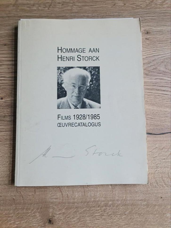 Boek : hommage aan Henri Storck, Boeken, Biografieën, Gelezen, Ophalen of Verzenden