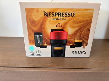 Machine à café Nespresso Vertuo Pop NEUVE, Neuf, Autres modèles, Réservoir d'eau amovible, Enlèvement ou Envoi