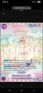 Monkey.d.luffy pearl silver, Ophalen