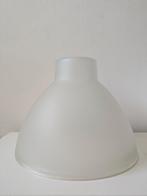 Lampenkap mat glas, Huis en Inrichting, Lampen | Lampenkappen, Ophalen, Zo goed als nieuw, Wit