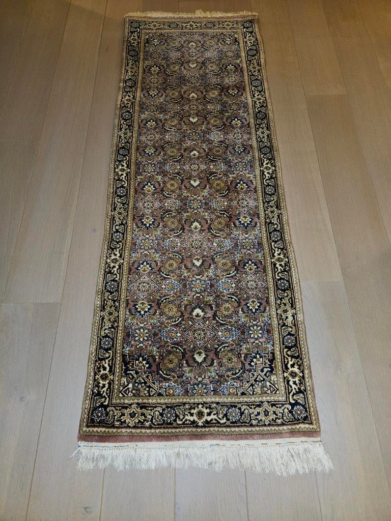 Handgeknoopte wollen tapijtloper – John van Eyck – India BIN, Huis en Inrichting, Stoffering | Tapijten en Vloerkleden, Ophalen