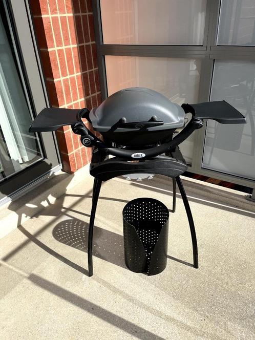 Weber Q1400 elektrische barbecue, Tuin en Terras, Elektrische barbecues, Zo goed als nieuw, Ophalen