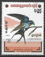 Kampuchea 1983 - Yvert 413 - Zwaluw (ST), Verzenden