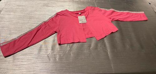 Fuchsia bolero lange mouw, meisje 92 1,5-2 jaar, Kinderen en Baby's, Kinderkleding | Maat 92, Nieuw, Meisje, Shirt of Longsleeve