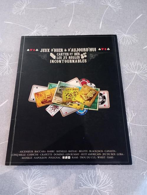 Cartes et dés, les 25 règles incontournables, Boeken, Hobby en Vrije tijd, Ophalen of Verzenden