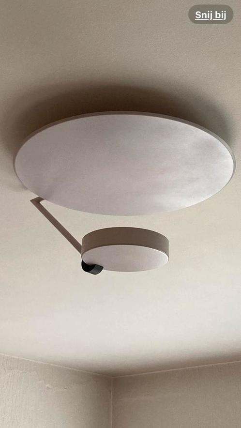 Vintage postmodern wandlamp plaffonière LEDSC4 Spaans design, Huis en Inrichting, Lampen | Plafondlampen, Gebruikt, Glas, Kunststof