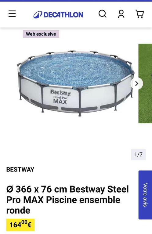 Bestway zwembad, Tuin en Terras, Zwembaden, Nieuw, Opzetzwembad, Minder dan 80 cm, 200 tot 400 cm, 300 cm of meer, Rond, Ophalen